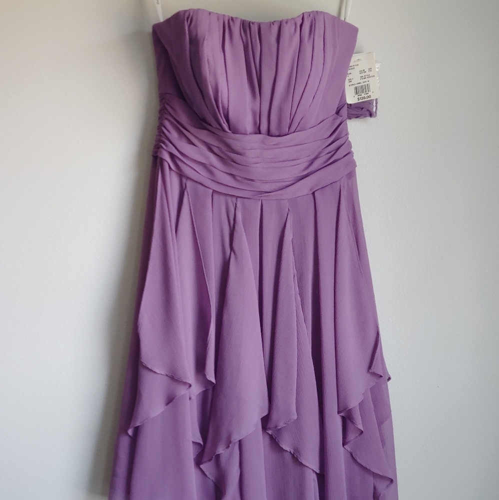 David's Bridal Wister Bridesmade dress